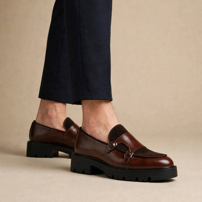 Rutherford Monk Strap Loafers