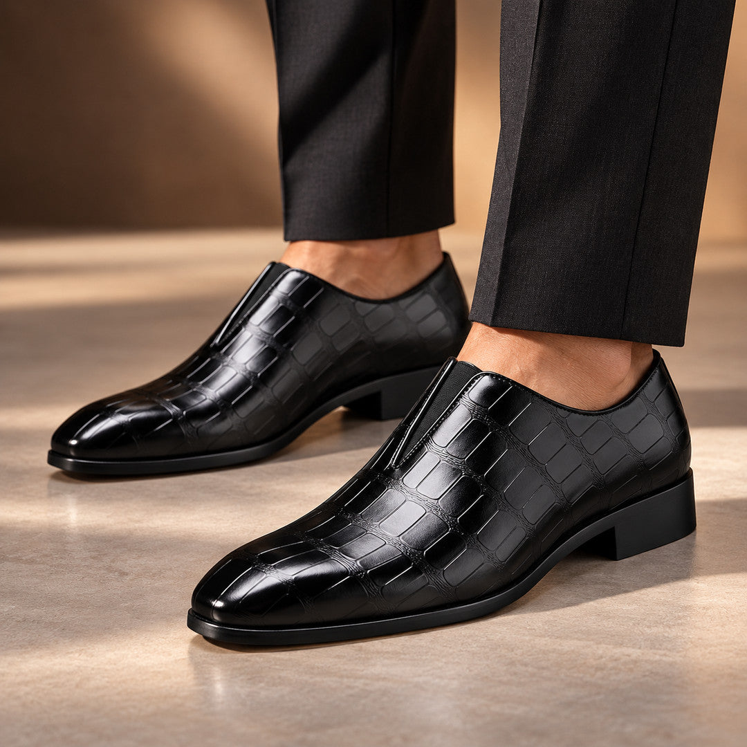Orsini Central Gore Croc-Effect Loafers (1:1, image 8)