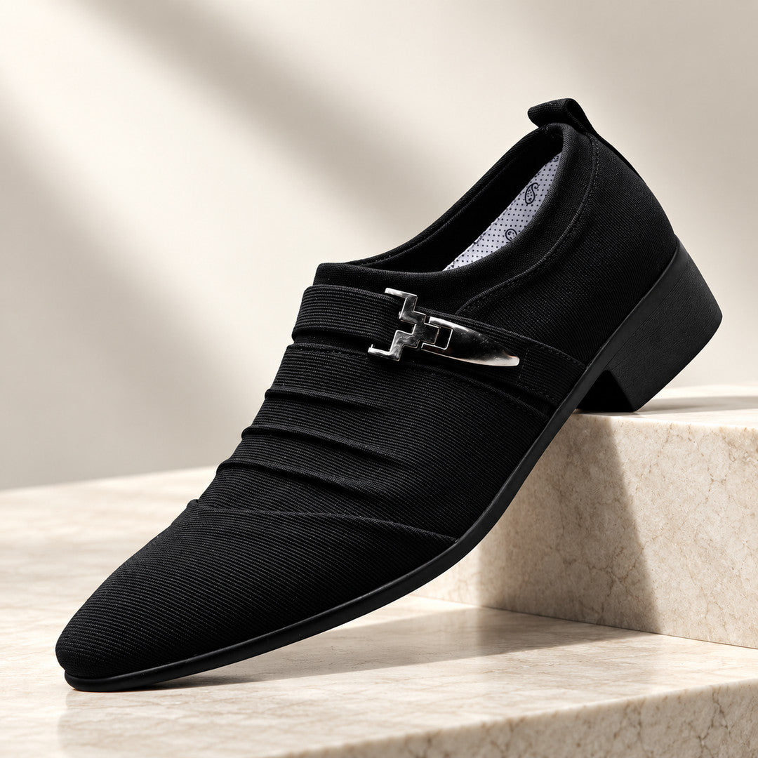 Rossetti Pleated Canvas Loafers (1:1, image 6)