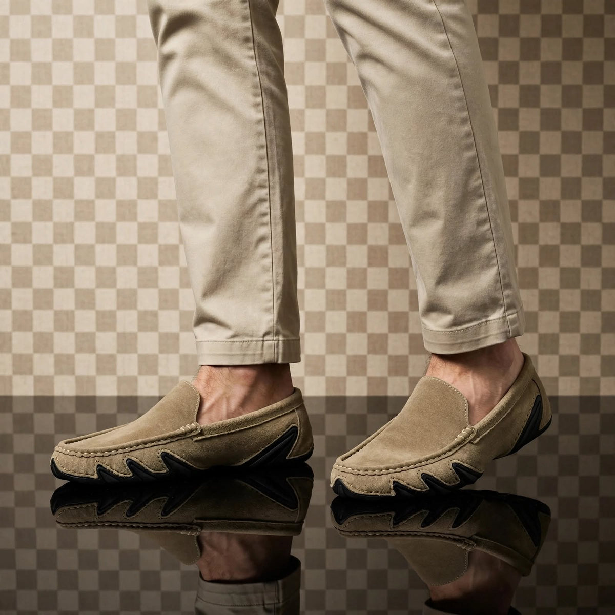 Halstow Suede Moccasins