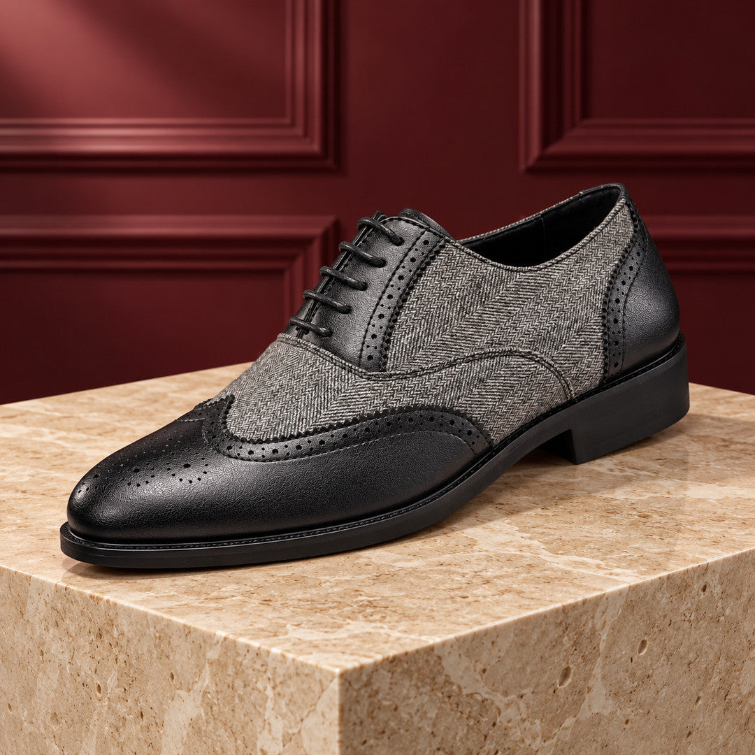 Westbourne Herringbone Wingtip Brogues (1:1, image 5)