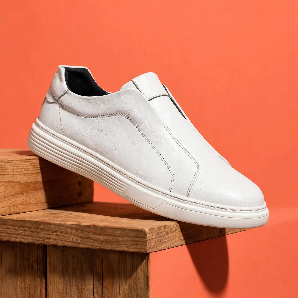 Kelmscott Leather Slip-Ons