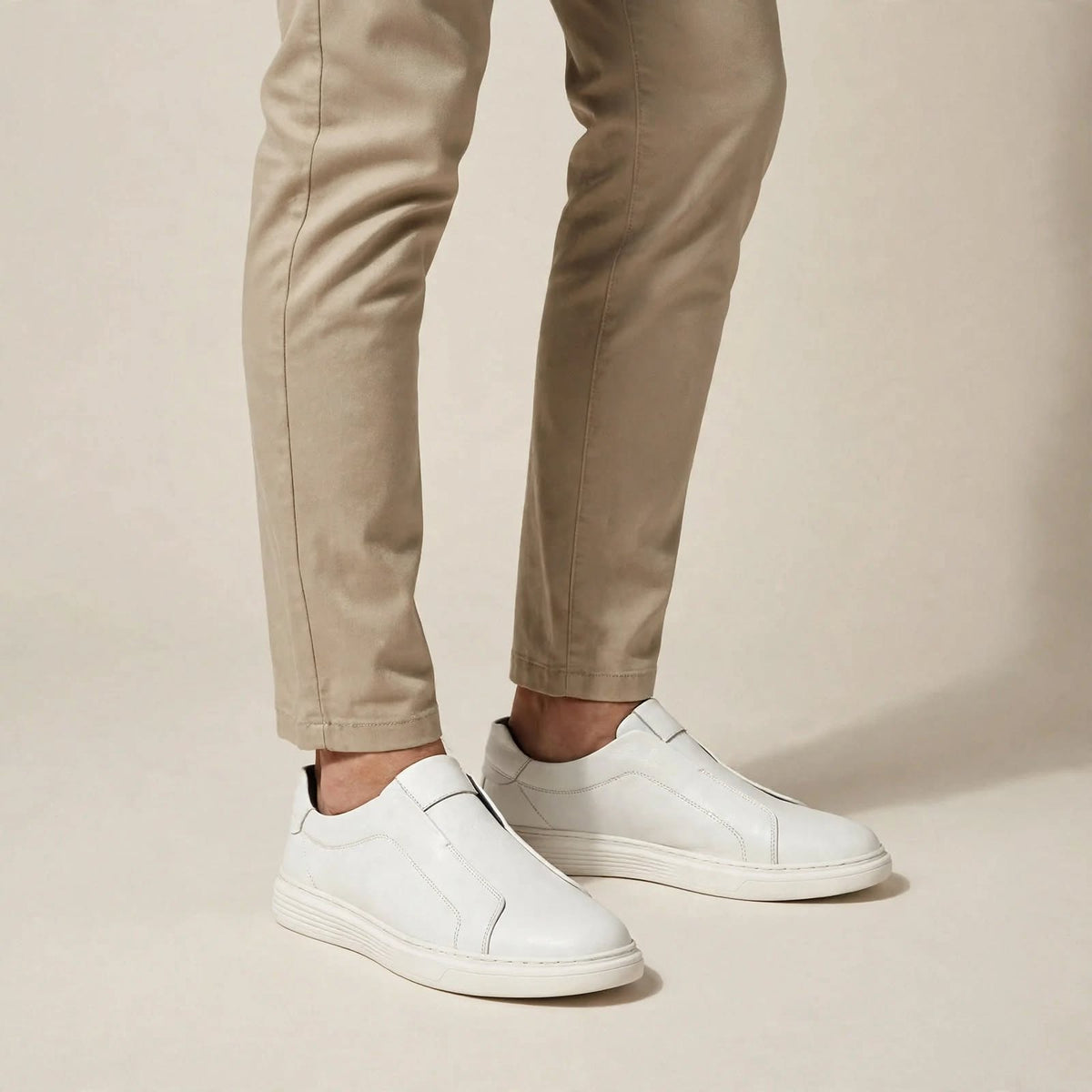 Kelmscott Leather Slip-Ons