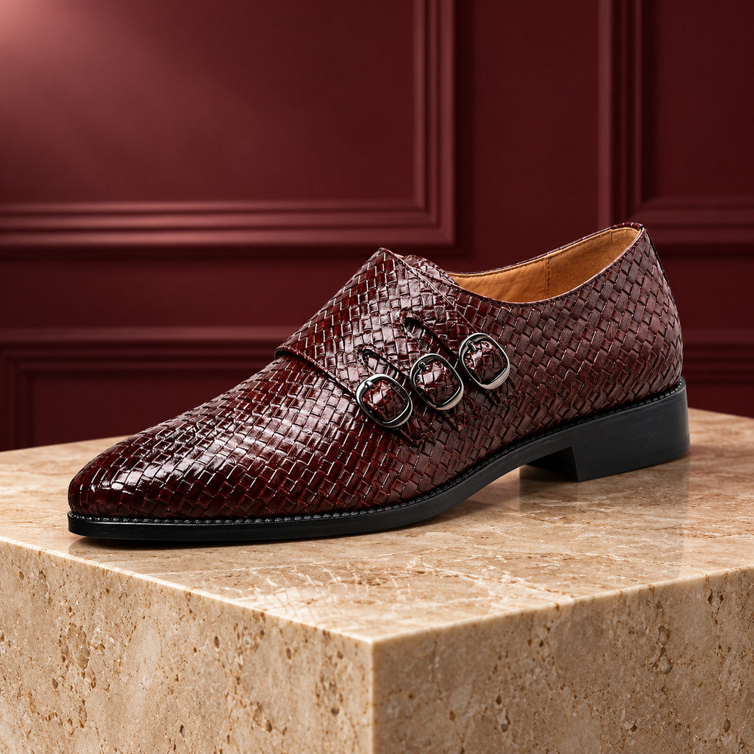 Wychwood Basketweave Leather Oxfords (1:1, image 6)