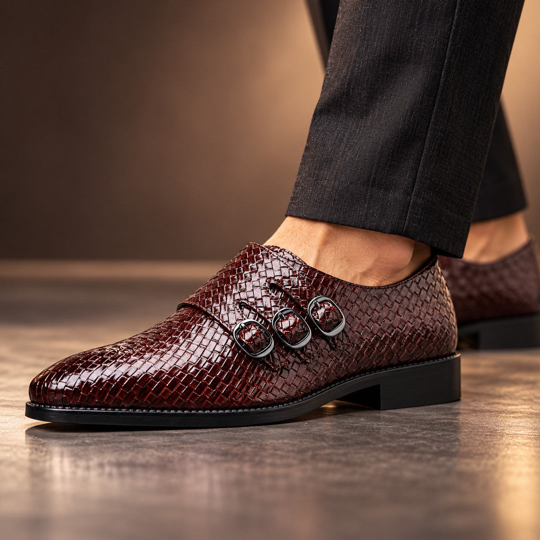 Wychwood Basketweave Leather Oxfords (1:1, image 10)