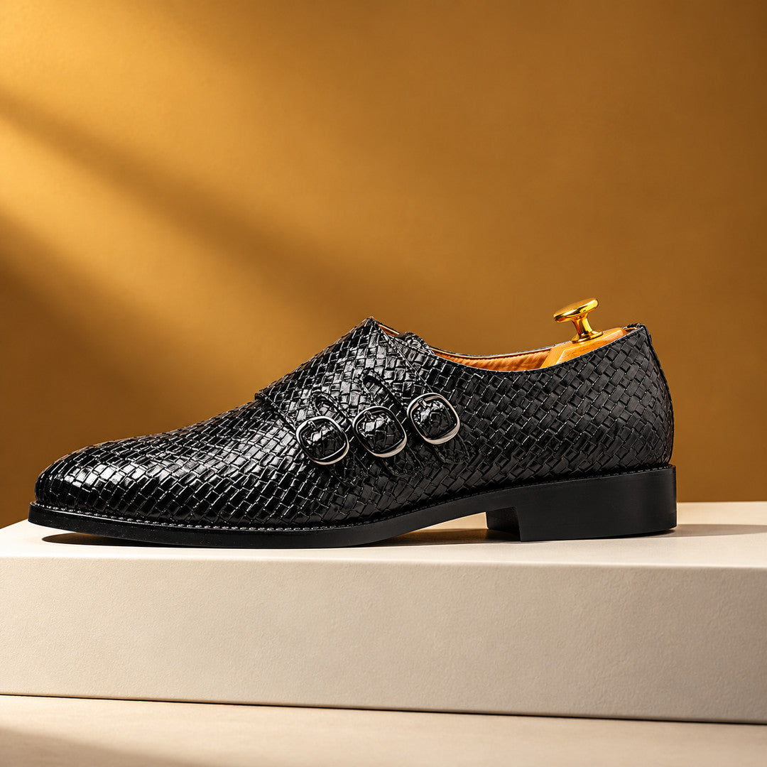 Wychwood Basketweave Leather Oxfords (1:1, image 12)